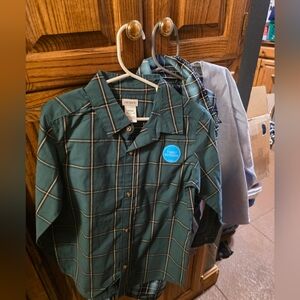Boys Button Shirts Set Of Three